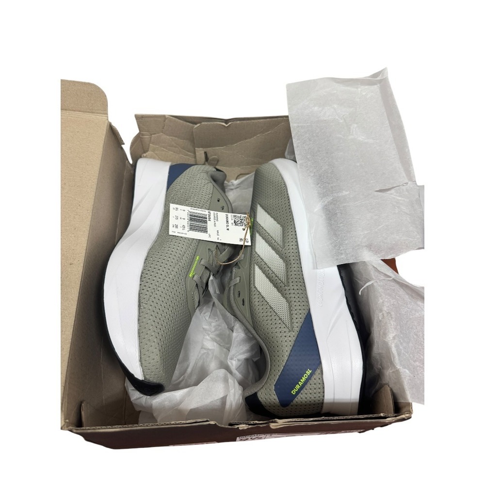 Adidas Duramo SL M Mens Running Shoes Orbit Green Silver IF9484 Size 9.5